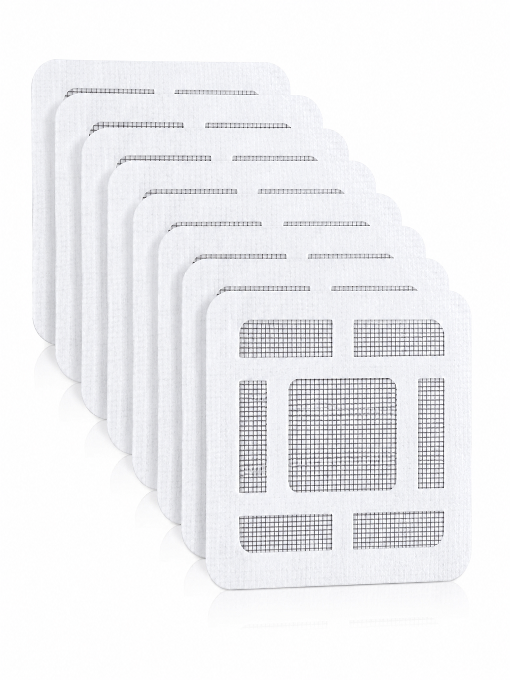 Bathroom Drain Hair Strainer Stickers – Pack of 10
