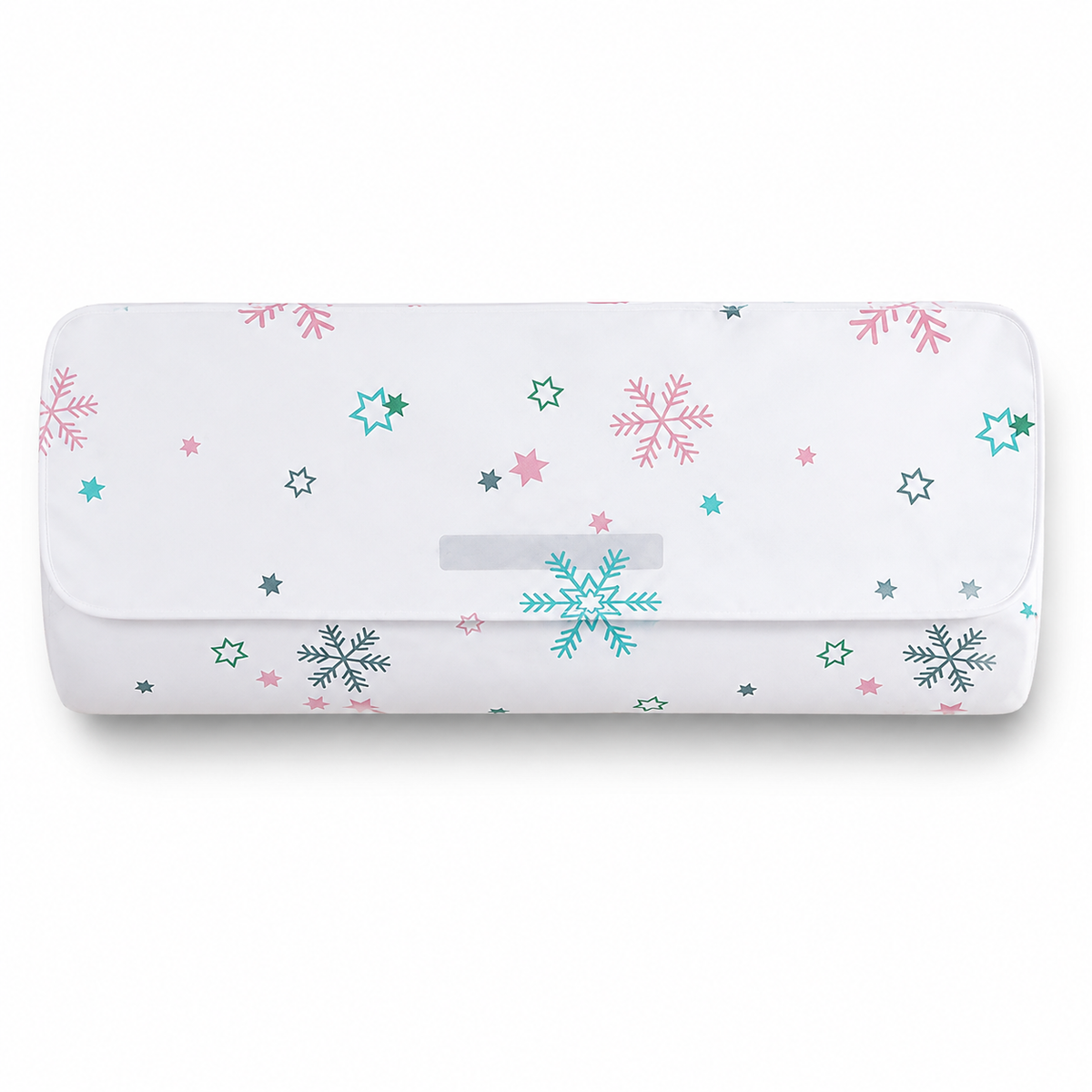 Split AC Dust Cover – Floral Print Protective Cover