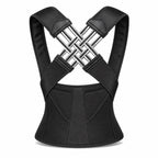 Back Posture Corrector Belt – Metal Support Rod Brace