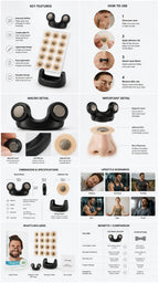 Magnetic Anti-Snoring Nose Clip