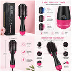 One Step 3 in 1 Hot Air Brush Dryer Straightener