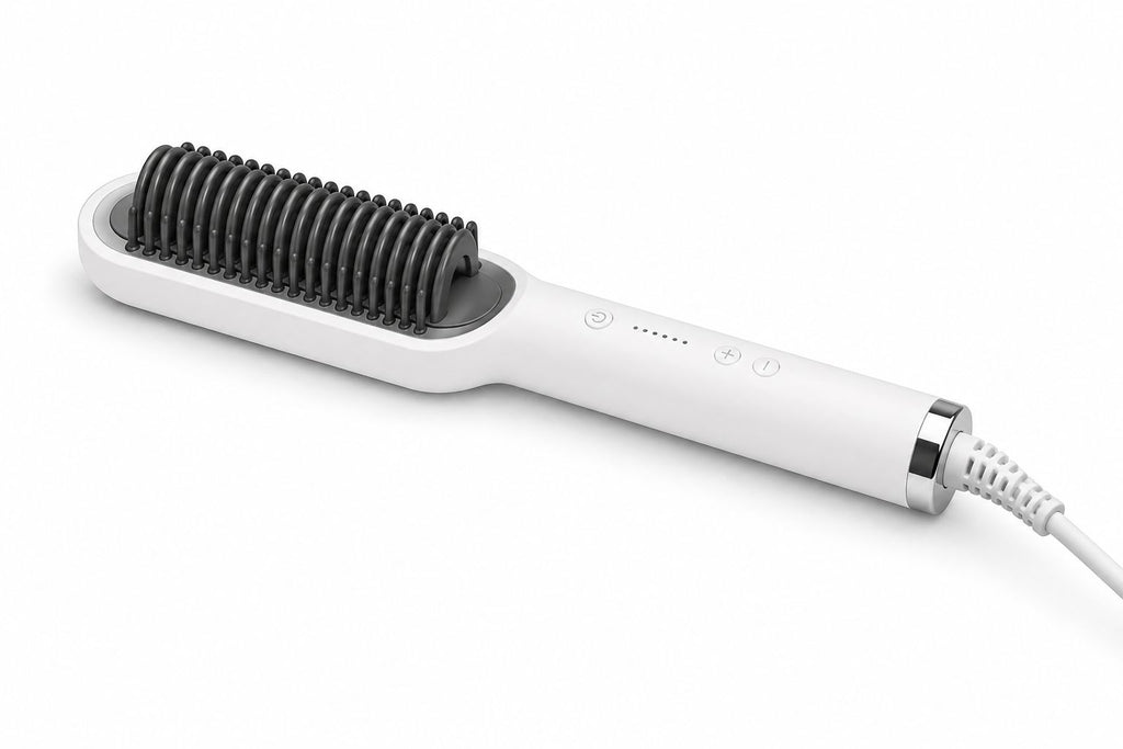 909 Ceramic Hair Straightener Brush