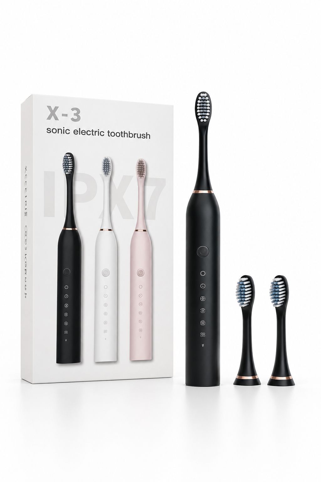 Sonin X-3 Sonic Electric Toothbrush IPX7 Waterproof