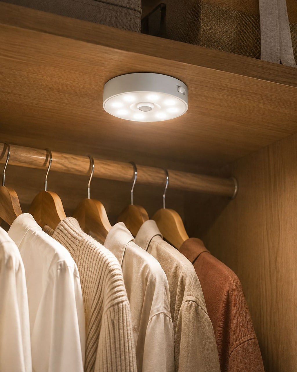 LED Smart Wireless Cabinet Lights – 3pcs Set with Remote Control