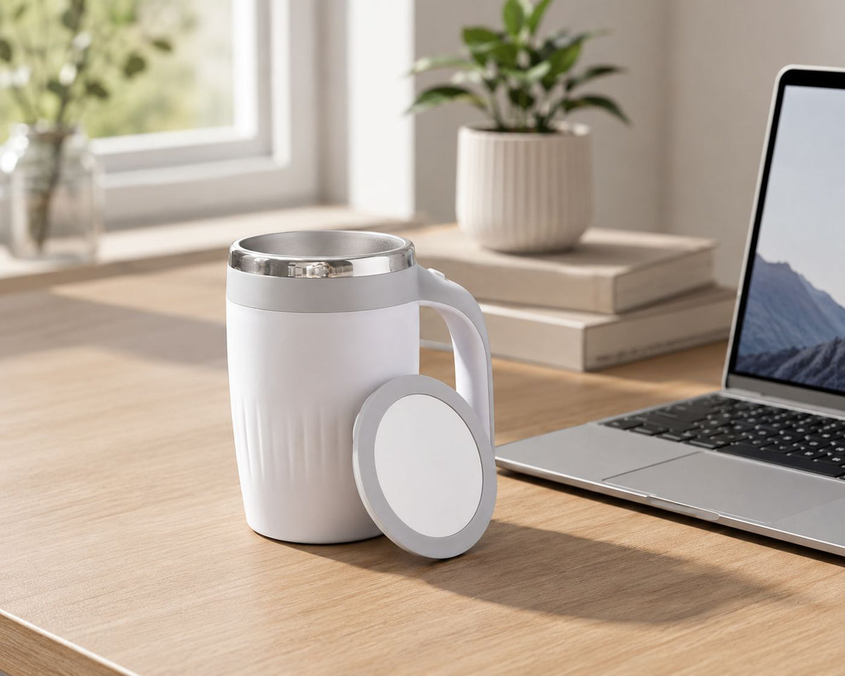 Automatic Self-Stirring Coffee Mug – Magnetic Hot & Cold Mixing Mug