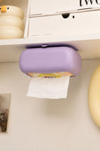 Silicone Tissue Holder Box – Suction Mount for Kitchen & Car