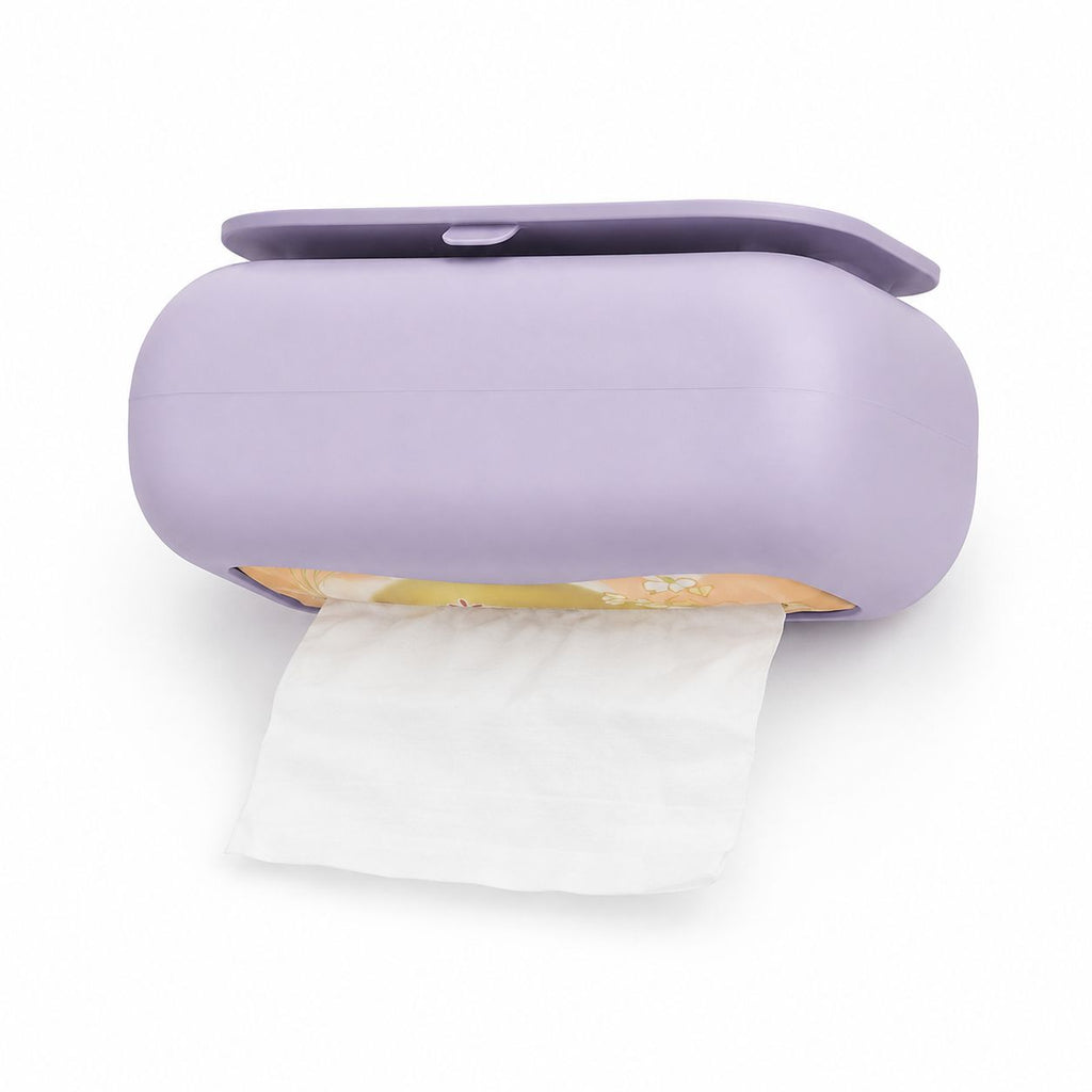 Silicone Tissue Holder Box – Suction Mount for Kitchen & Car