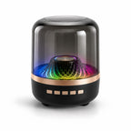 Glass Lava Speaker Lamp – Wireless Bluetooth Speaker with Ambient Light