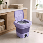 Portable Foldable Washing Machine – 8L Mini Washer