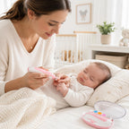 Baby Electric Nail Grinder – 360° Low Noise Nail Trimmer