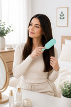 Self-Cleaning Retractable Detangling Hair Brush