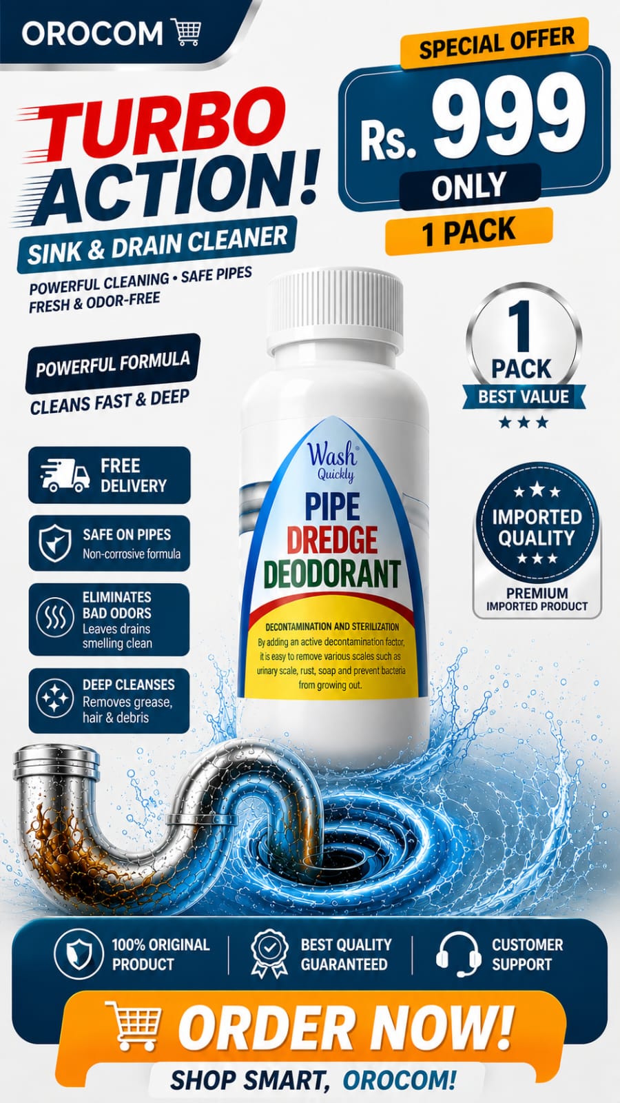 Powerful Sink & Drain Blockage bundle