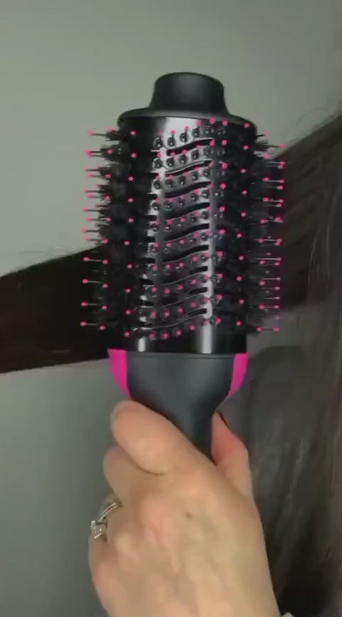 One Step 3 in 1 Hot Air Brush Dryer Straightener