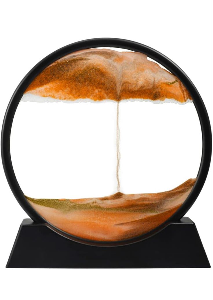 Dynamic Sand Art Lamp 7 Inch – Moving Liquid Motion Picture Frame