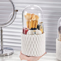 360 Rotating Dustproof Makeup Brush Organizer