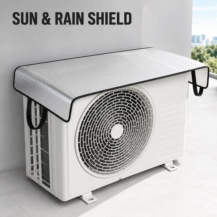 Outdoor AC Sun Shade Cover – Waterproof Window AC Cover