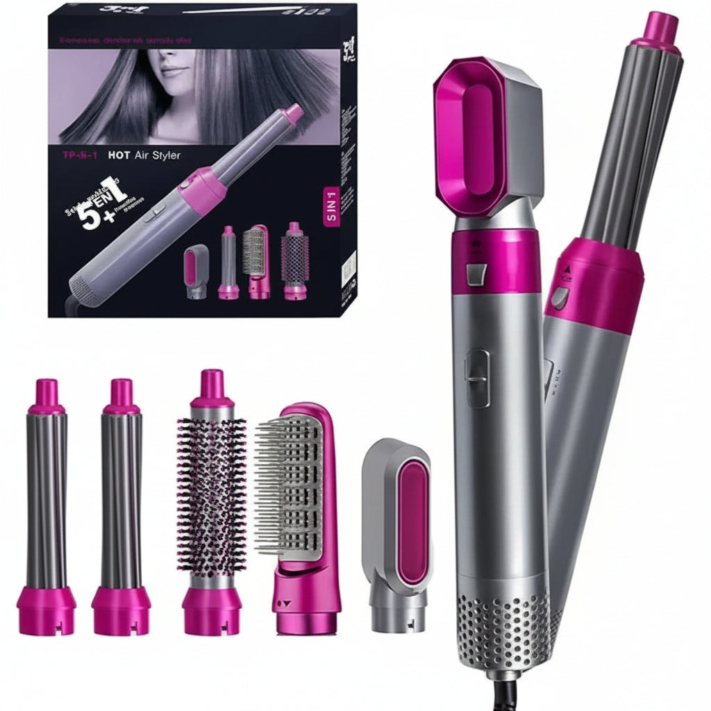 5 in 1 Hot Air Styling Brush Hair Dryer Set