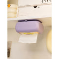 Silicone Tissue Holder Box – Suction Mount for Kitchen & Car