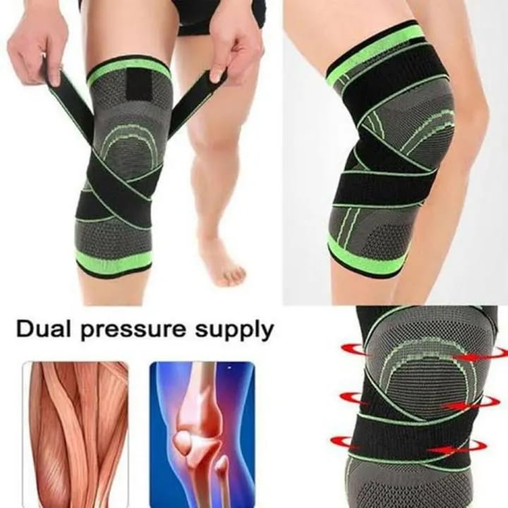 Adjustable Compression Knee Support Sleeve
