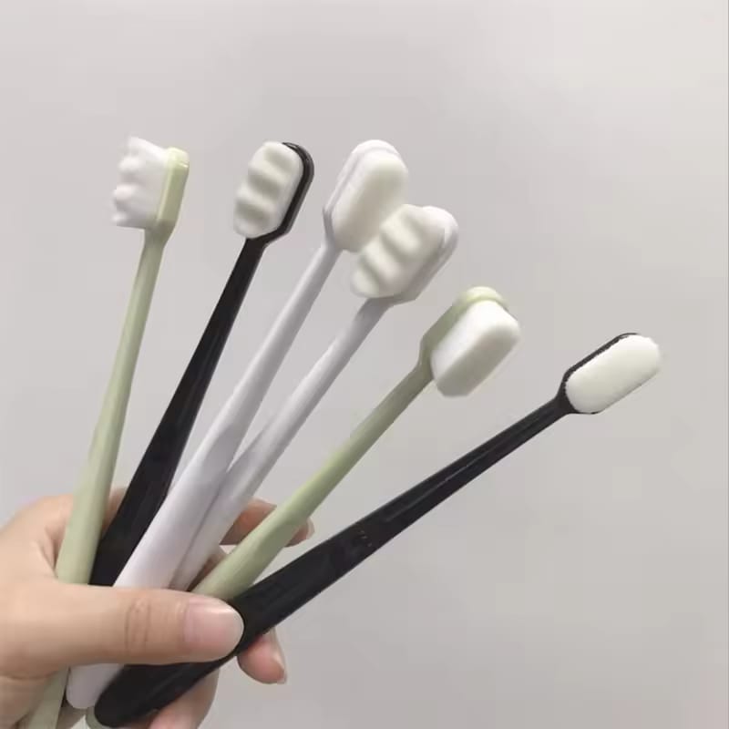 Ultra Soft Nano Bristle Travel Toothbrush
