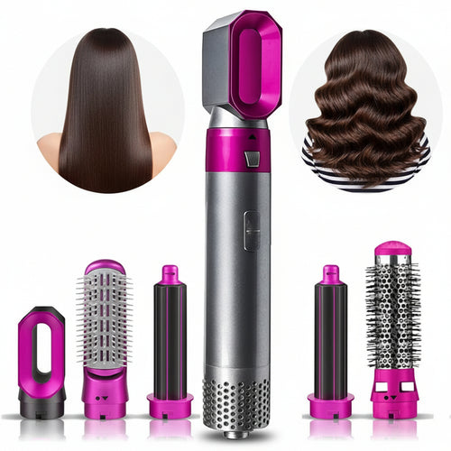5 in 1 Hot Air Styling Brush Hair Dryer Set