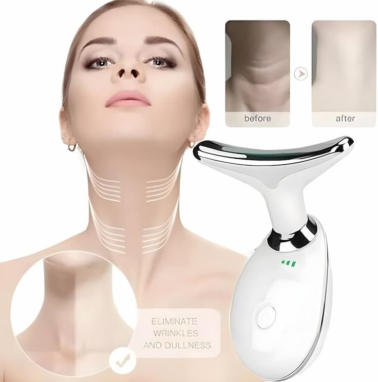 7-Color LED Face & Neck Massager