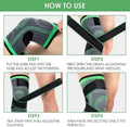 Adjustable Compression Knee Support Sleeve