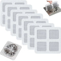 Bathroom Drain Hair Strainer Stickers – Pack of 10