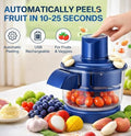 Rechargeable Electric Fruit & Vegetable Peeler with Dispensing Spout